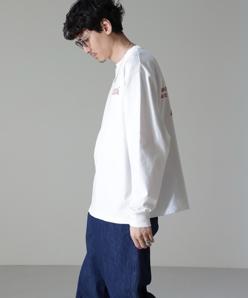 NANO universe（ナノユニバース）の「「MOFFISIE2.0」オリジナルプリントTシャツ長袖（Tシャツ/カットソー・メンズ・その他1/その他2/その他3・L/M）」の5枚目の写真