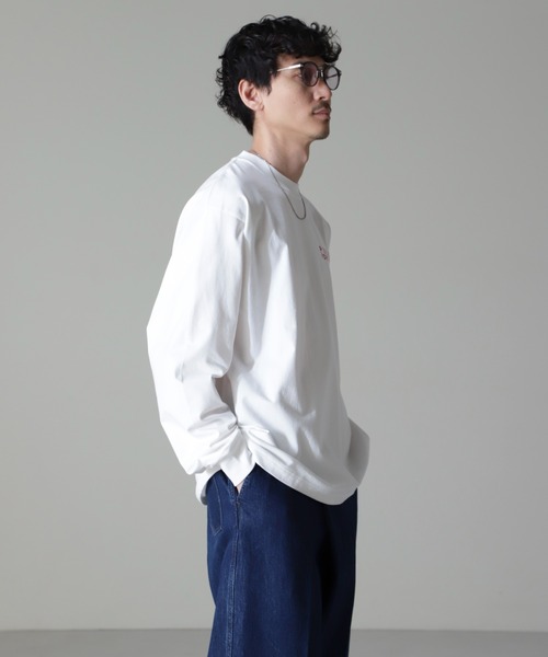 NANO universe（ナノユニバース）の「「MOFFISIE2.0」オリジナルプリントTシャツ長袖（Tシャツ/カットソー・メンズ・その他1/その他2/その他3・L/M）」の6枚目の写真