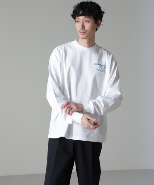 NANO universe（ナノユニバース）の「「MOFFISIE2.0」オリジナルプリントTシャツ長袖（Tシャツ/カットソー・メンズ・その他1/その他2/その他3・L/M）」の12枚目の写真