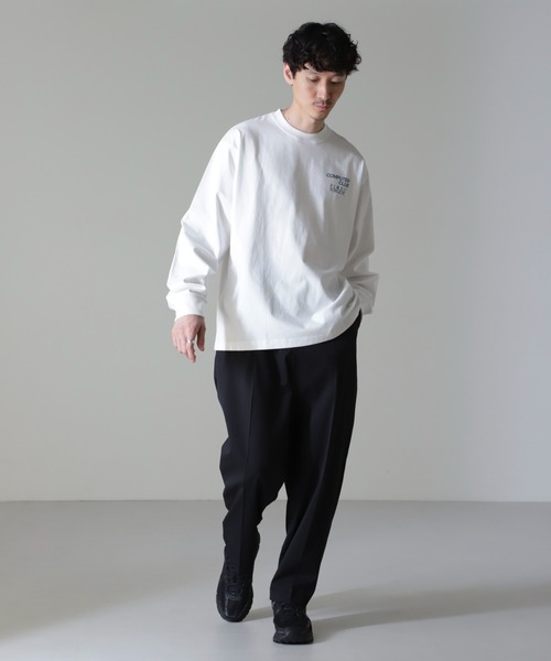 NANO universe（ナノユニバース）の「「MOFFISIE2.0」オリジナルプリントTシャツ長袖（Tシャツ/カットソー・メンズ・その他1/その他2/その他3・L/M）」の15枚目の写真