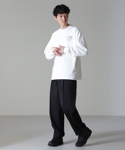 NANO universe（ナノユニバース）の「「MOFFISIE2.0」オリジナルプリントTシャツ長袖（Tシャツ/カットソー・メンズ・その他1/その他2/その他3・L/M）」の16枚目の写真
