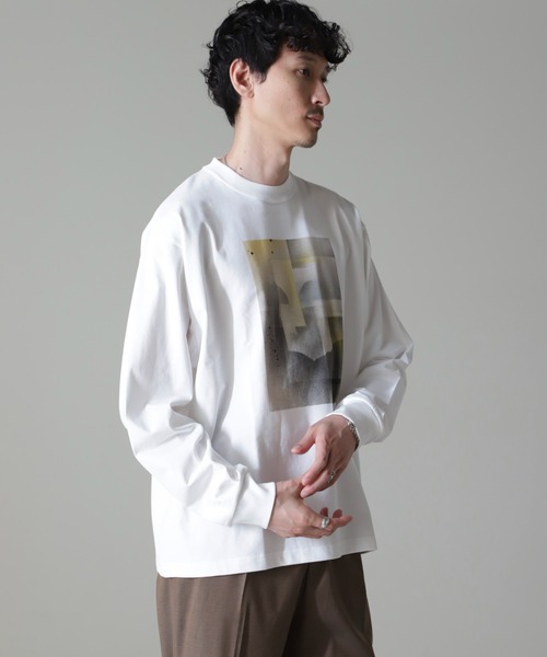 NANO universe（ナノユニバース）の「「MOFFISIE2.0」オリジナルプリントTシャツ長袖（Tシャツ/カットソー・メンズ・その他1/その他2/その他3・L/M）」の18枚目の写真