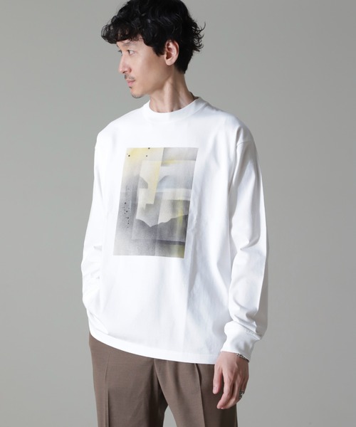 NANO universe（ナノユニバース）の「「MOFFISIE2.0」オリジナルプリントTシャツ長袖（Tシャツ/カットソー・メンズ・その他1/その他2/その他3・L/M）」の20枚目の写真
