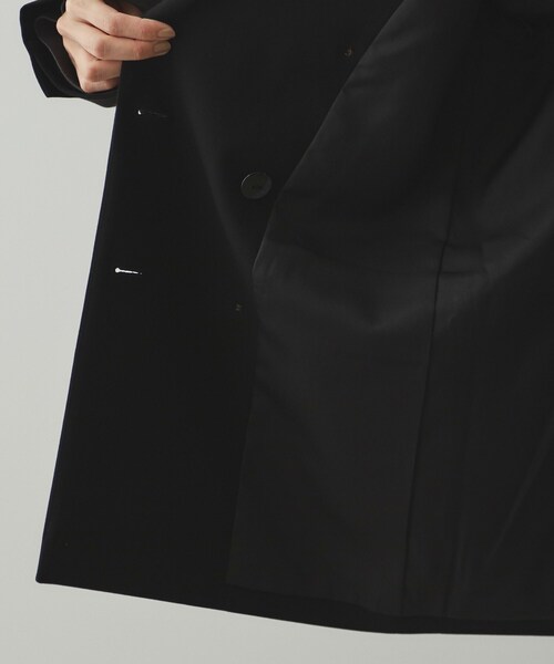 OPAQUE.CLIP（オペークドットクリップ）の「ダブルテーラードジャケット【洗える】（テーラードジャケット・レディース・ブラック/グレー系2・40/38/42/36）」の17枚目の写真