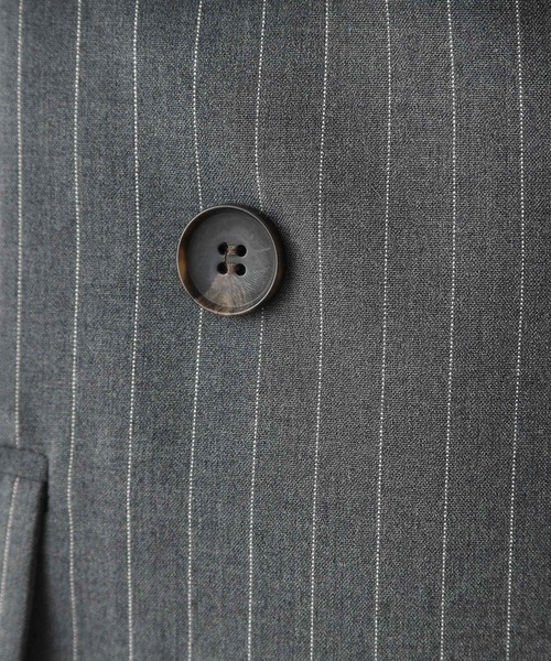 OPAQUE.CLIP（オペークドットクリップ）の「ダブルテーラードジャケット【洗える】（テーラードジャケット・レディース・ブラック/グレー系2・40/38/42/36）」の13枚目の写真