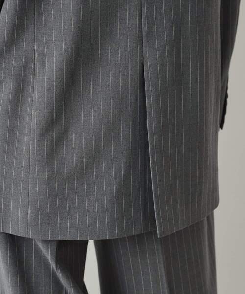 OPAQUE.CLIP（オペークドットクリップ）の「ダブルテーラードジャケット【洗える】（テーラードジャケット・レディース・ブラック/グレー系2・40/38/42/36）」の6枚目の写真