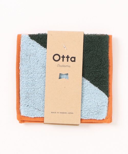 Otta（オッタ）の「〈OTTA/オッタ〉10TH ANNIVERSARY LIMITED COLLECTION/10周年限定コレクション タオルハンカチ（ハンカチ/ハンドタオル・レディース・オレンジ/ブルー・ONE SIZE）」の2枚目の写真