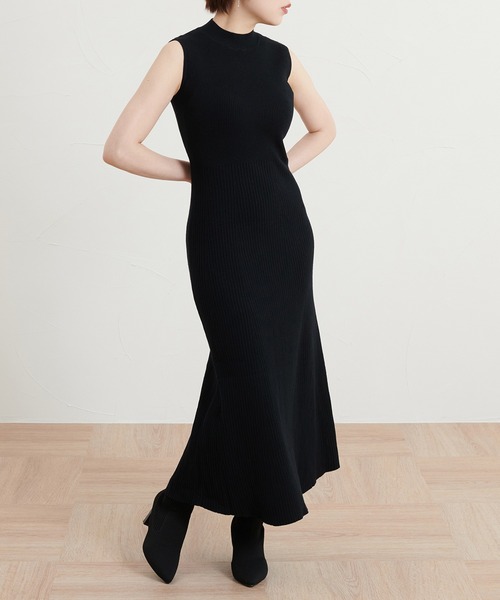 favclo.（ファブクロ）の「Ensemble Knit Dress / アンサンブルニットドレス（ワンピース・レディース・ブラック/ピンク系その他・SMALL/MEDIUM）」の5枚目の写真