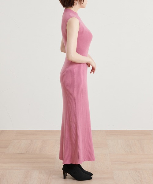 favclo.（ファブクロ）の「Ensemble Knit Dress / アンサンブルニットドレス（ワンピース・レディース・ブラック/ピンク系その他・SMALL/MEDIUM）」の11枚目の写真