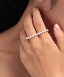 PLUS VENDOME（プラス ヴァンドーム）の「白蝶貝 ハート リング