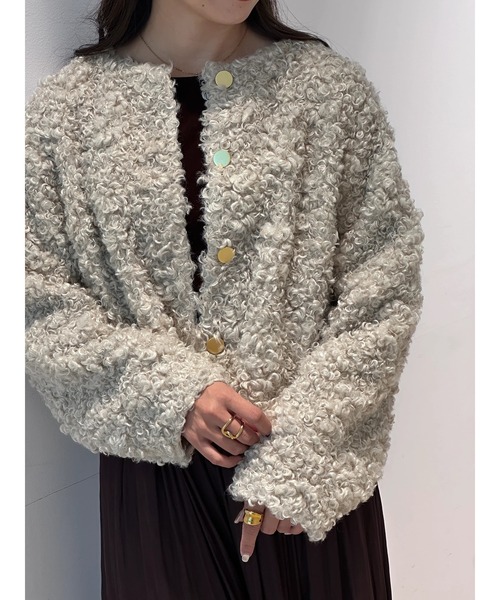 CADUNE♪♪ カデュネ　ボアコート　36 美品 カデュネ CADUNE コート : KOMEHYO ONLINESTORE Yahoo!店 - 通販