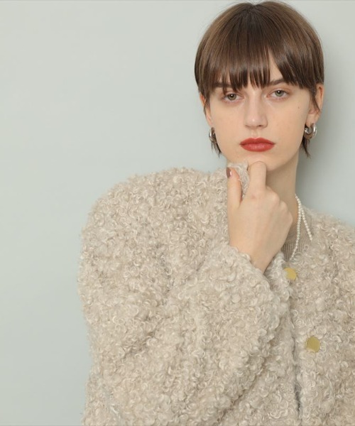 CADUNE♪♪ カデュネ　ボアコート　36 美品 CADUNE（カデュネ）通販 - HAPPY PLUS STORE