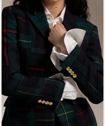 BIGサイズ✨ラルフローレン　パッチワーク/チェック　テーラード　2B 楽天市場】ポロ ラルフローレン メンズ コットン パッチワーク