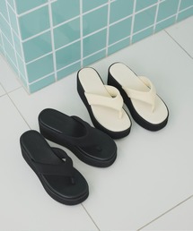 SEA DRESS | 厚底ラウンドトゥトングサンダル(サンダル)