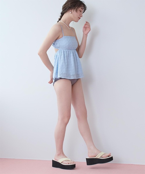 SEA DRESS(シードレス)の「厚底ラウンドトゥトングサンダル(サンダル・レディース・ブラック/ホワイト系その他・LL/L/M/S)」の9枚目の写真