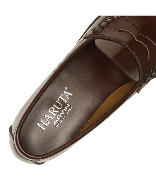 HARUTA（ハルタ）の「レディースHARUTA ハルタ ビーフロール ローファー 4514 BROWN（ローファー・レディース・ブラウン・24.5cm/23.5cm/25.0cm/23.0cm/24.0cm/22.5cm/22.0cm/25.5cm/26.0cm）」の7枚目の写真