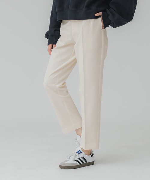 裏起毛ハイウエスト美脚テーパードパンツ（その他パンツ）｜coca