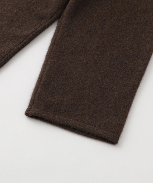 walenode（ウェルノード）の「walenode(ウェルノード) Innocent YAK  knitting pants（その他パンツ・メンズ・ブラック/ブラウン/ベージュ・1）」の6枚目の写真
