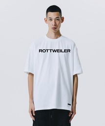 ROTTWEILER ロンT WHITE Mサイズ ロットワイラー DOG PHOTO TEE（Tシャツ/カットソー）｜ROTTWEILER（ロット