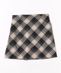 3.3 Field Trip | 3.3 Field Trip/台形チェックスカート(裏地あり)(スカート)