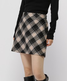 3.3 Field Trip  | 3.3 Field Trip／台形チェックスカート（裏地あり）(スカート)
