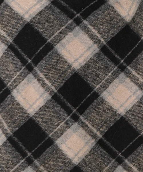 3.3 Field Trip （3.3フィールドトリップ）の「3.3 Field Trip／台形チェックスカート（裏地あり）（スカート・レディース・ブラック/レッド・FREE）」の17枚目の写真