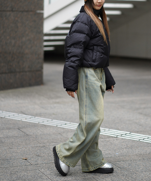 JOINT WORKS（ジョイントワークス）の「NOMANUAL/ノーマニュアル SKADI DUCK DOWN（その他アウター・レディース・ブラック/ライトグレー・X-SMALL/MEDIUM）」の12枚目の写真