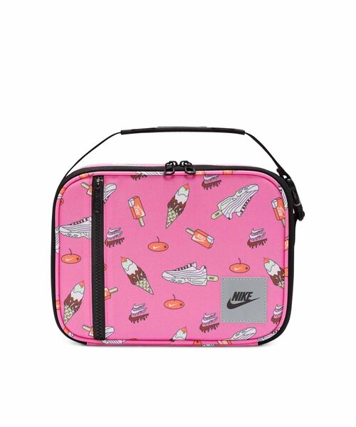 NIKE(ナイキ)の「ナイキ フューエル パック ランチバッグ / Nike Fuel Pack Lunch Bag DO3699-013 Black(トートバッグ・キッズ・ブラック・ONE SIZE)」の3枚目の写真