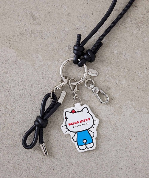 ハローキティ / ポムポムプリン ダイカットチャーム付き スマホ