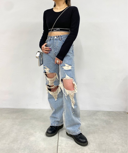 WHO'S WHO gallery（フーズフーギャラリー）の「長袖カットソー（Tシャツ/カットソー・レディース・ホワイト・FREE）」の4枚目の写真