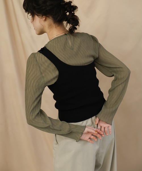 select MOCA（セレクトモカ）の「マルチウェイビスチェ（ベスト・レディース・グレー/ブラック・FREE）」の18枚目の写真