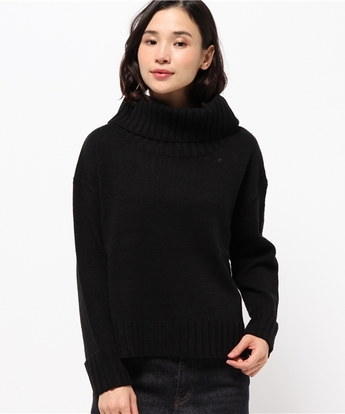 Discoat Parisien（ディスコートパリシアン）の「オフタートルプルオーバー（ニット/セーター・レディース・オフホワイト/グレー/ブラック/キャメル/イエロー系その他・LARGE/MEDIUM）」の3枚目の写真