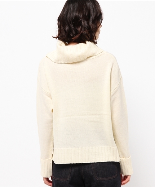 Discoat Parisien（ディスコートパリシアン）の「オフタートルプルオーバー（ニット/セーター・レディース・オフホワイト/グレー/ブラック/キャメル/イエロー系その他・LARGE/MEDIUM）」の8枚目の写真