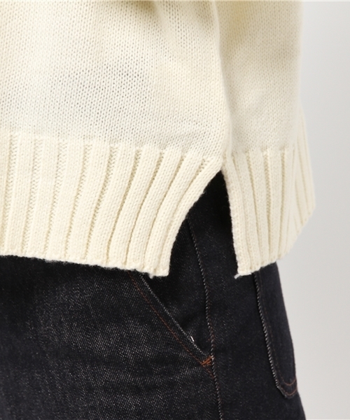 Discoat Parisien（ディスコートパリシアン）の「オフタートルプルオーバー（ニット/セーター・レディース・オフホワイト/グレー/ブラック/キャメル/イエロー系その他・LARGE/MEDIUM）」の11枚目の写真