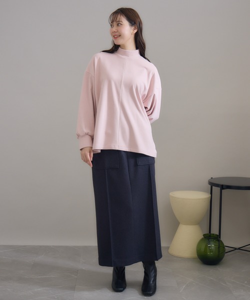 KATHARINE ROSS(キャサリンロス)の「【Pillini/ピリーニ】バックボタンあったか起毛プルオーバー(Tシャツ/カットソー・レディース・アイボリー/ピンク/ブルー/チャコールグレー・MEDIUM)」の19枚目の写真