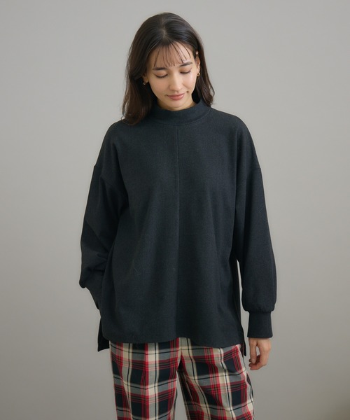 KATHARINE ROSS(キャサリンロス)の「【Pillini/ピリーニ】バックボタンあったか起毛プルオーバー(Tシャツ/カットソー・レディース・アイボリー/ピンク/ブルー/チャコールグレー・MEDIUM)」の13枚目の写真