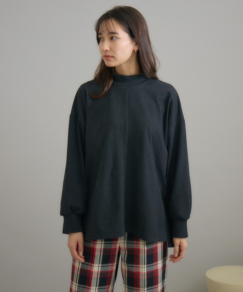 KATHARINE ROSS(キャサリンロス)の「【Pillini/ピリーニ】バックボタンあったか起毛プルオーバー(Tシャツ/カットソー・レディース・アイボリー/ピンク/ブルー/チャコールグレー・MEDIUM)」の16枚目の写真