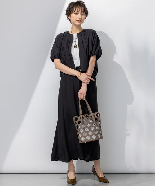 23区(ニジュウサンク)の「【Oggi6月号掲載】Ratti ドローイング ペイズリー プリント コンビ バッグ(ハンドバッグ・レディース・ブラウン系/ブラック系・F)」の10枚目の写真