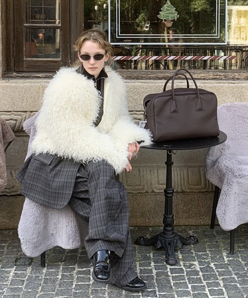 60’s~ チェック柄 ベルト付きスラックス talon ヴィンテージ 50's 60's UNKNOWN 絣柄 タックスラックス ブラック ブルー