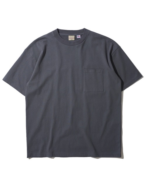 Goodwear(グッドウェア)の「【Goodwear/グッドウェア】7.1オンス USAコットン 無地 吸水速乾 クルーネックTシャツ(Tシャツ/カットソー・メンズ・ホワイト/ブラック/グレー/ネイビー/グリーン・LARGE/MEDIUM/X-LARGE)」の10枚目の写真