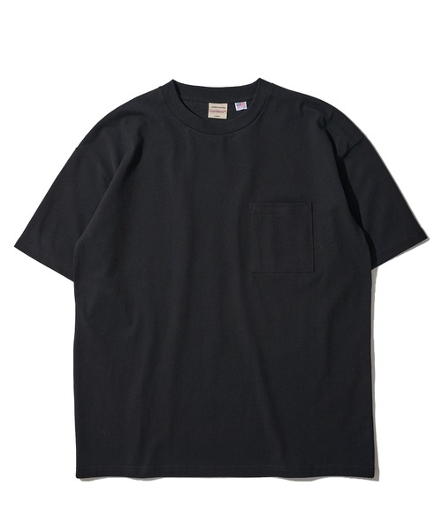 Goodwear(グッドウェア)の「【Goodwear/グッドウェア】7.1オンス USAコットン 無地 吸水速乾 クルーネックTシャツ(Tシャツ/カットソー・メンズ・ホワイト/ブラック/グレー/ネイビー/グリーン・LARGE/MEDIUM/X-LARGE)」の8枚目の写真