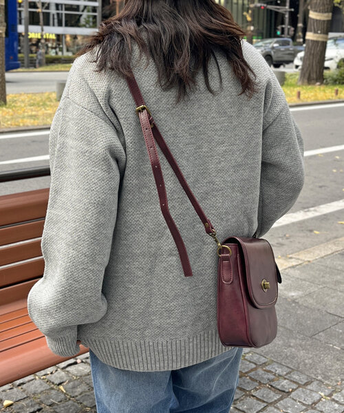 CPCM(シーピーシーエム)の「アソートジャガードニット(ニット/セーター・レディース・ブルー系その他/ホワイト系その他/ブラック/グレー系その他/チャコールグレー/ブルー・FREE)」の16枚目の写真