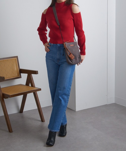toleur(トーラ)の「【toleur】ドット刺繍ミニサコッシュ 11952 ※(ショルダーバッグ・レディース・カーキ/ブルー/ダークグレー/ライトグレー・FREE)」の16枚目の写真