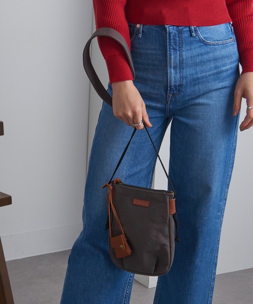 toleur(トーラ)の「【toleur】ドット刺繍ミニサコッシュ 11952 ※(ショルダーバッグ・レディース・カーキ/ブルー/ダークグレー/ライトグレー・FREE)」の15枚目の写真