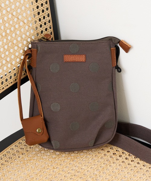 toleur(トーラ)の「【toleur】ドット刺繍ミニサコッシュ 11952 ※(ショルダーバッグ・レディース・カーキ/ブルー/ダークグレー/ライトグレー・FREE)」の19枚目の写真