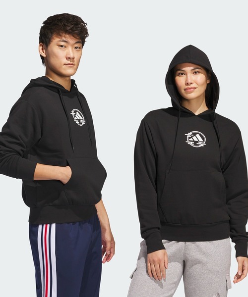 ハッピ 東京 パーカー / アディダス adidas