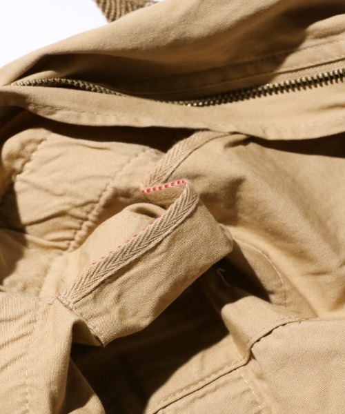 MILITARY（ミリタリー）の「MILITARY REPRODUCT / ミリタリーリプロダクト FRENCH ARMY TYPE FRANCE AIR FORCE PARATROOPER BAG フランス軍タイプ パラシュートバッグ（ボストンバッグ・メンズ・オリーブ/カーキオリーブ・FREE）」の6枚目の写真