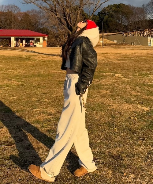 INTER FACTORY（インターファクトリー）の「SARA - ヴィンテージライクリボンジャケット made in INTER FACTORY（その他アウター・レディース・ブラウン/ブラック・FREE）」の10枚目の写真