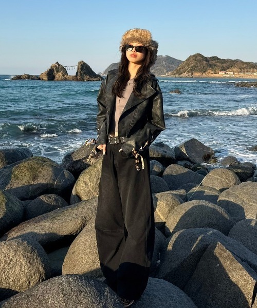 ジャケット・アウター Sara SARA - ヴィンテージライクリボンジャケット made in INTER