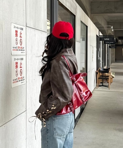 SARA - ヴィンテージライクリボンジャケット made in INTER